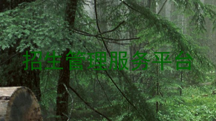 招生管理服務(wù)平臺