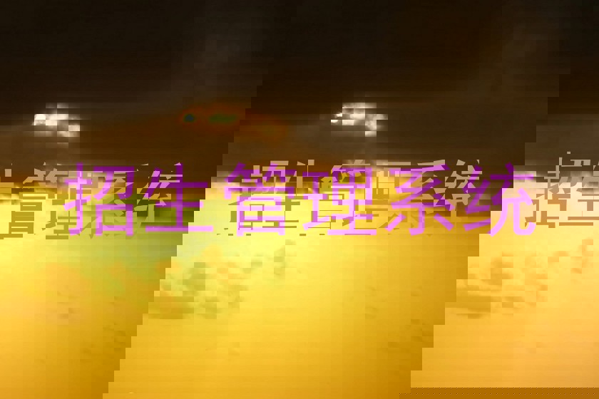 招生管理系统