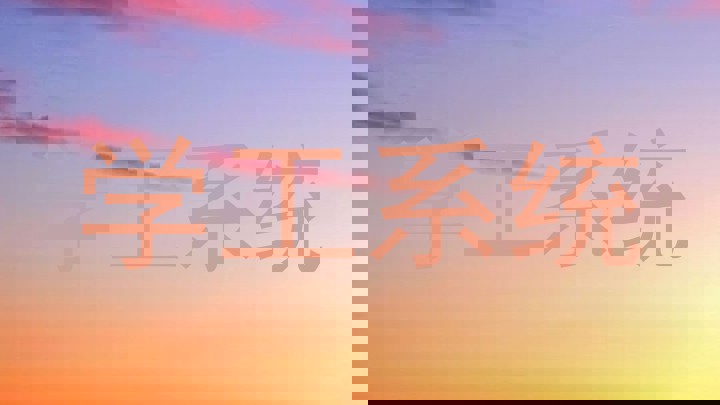 学工系统