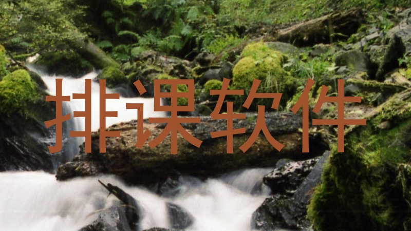 排课软件