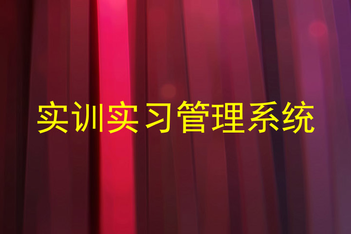 实训实习管理系统