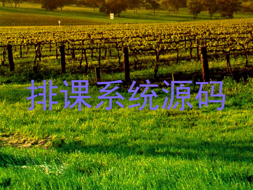 排课系统源码