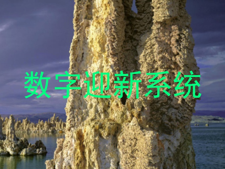 数字迎新系统