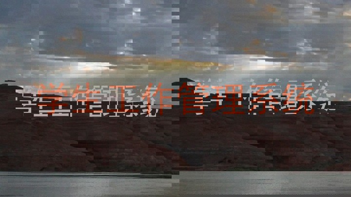 学生工作管理系统