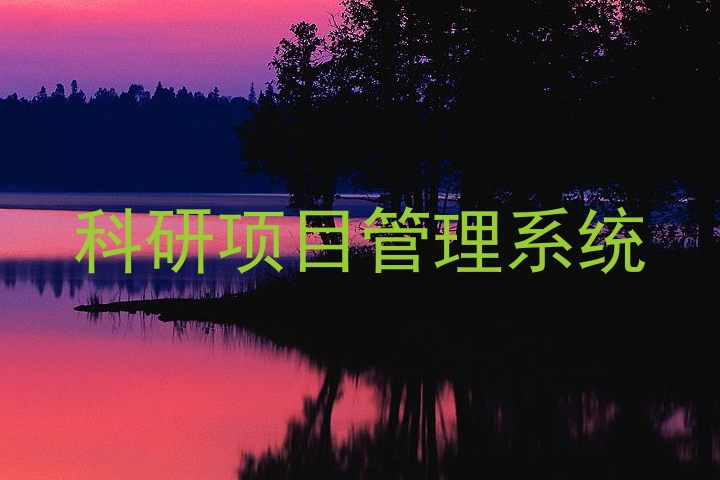 科研项目管理系统