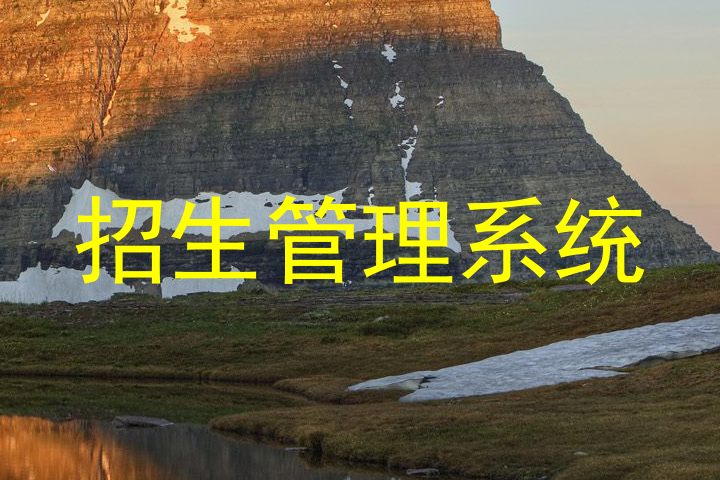 招生管理系統(tǒng)