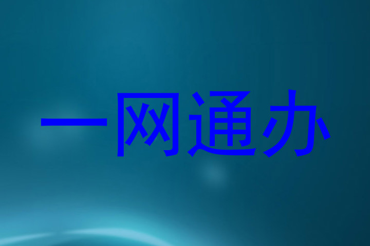 一网通办
