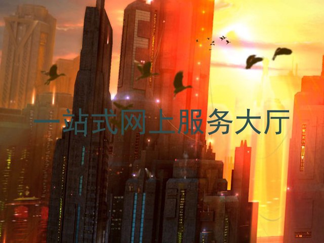 一站式网上服务大厅