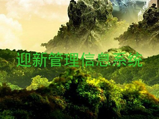 迎新管理信息系统
