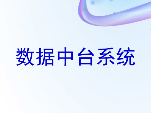 数据中台系统