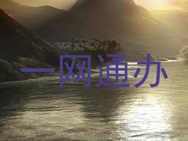 一网通办
