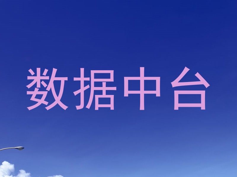 数据中台