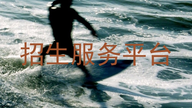 招生服務(wù)平臺