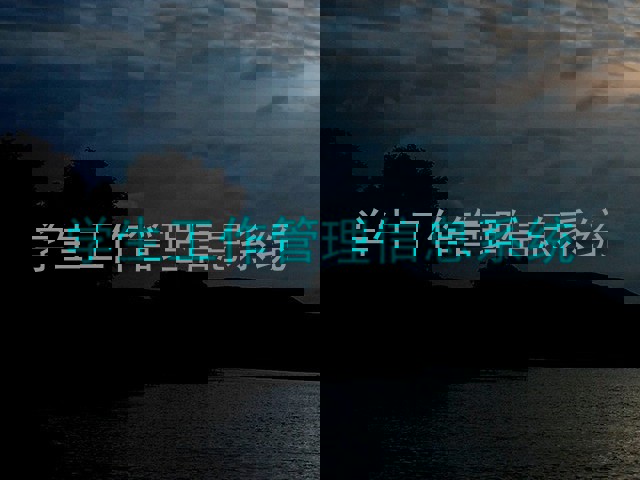 学生工作管理信息系统