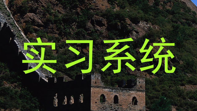 實(shí)習(xí)系統(tǒng)