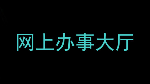 网上办事大厅