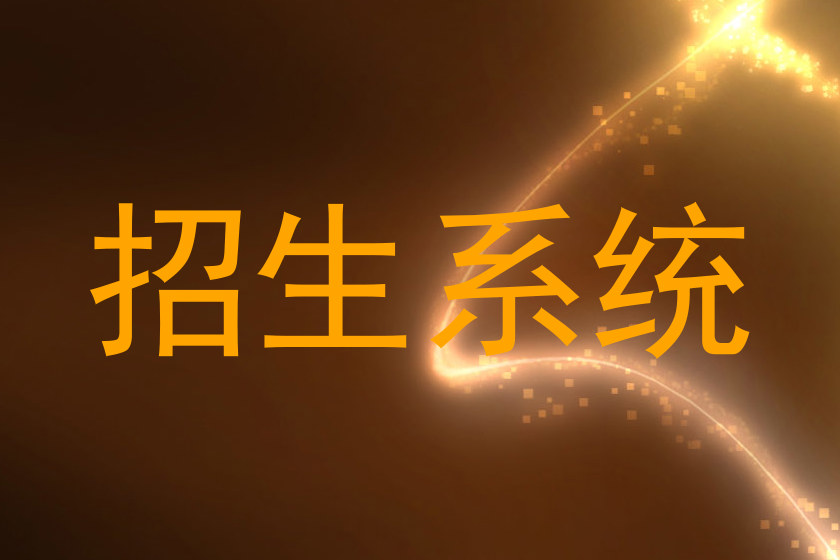 招生系统