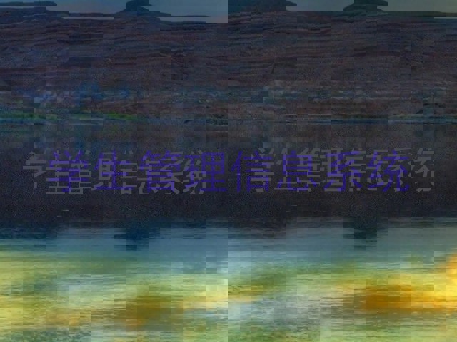 学生管理信息系统