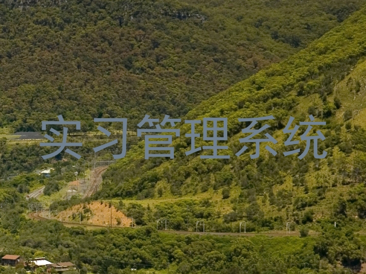 实习管理系统