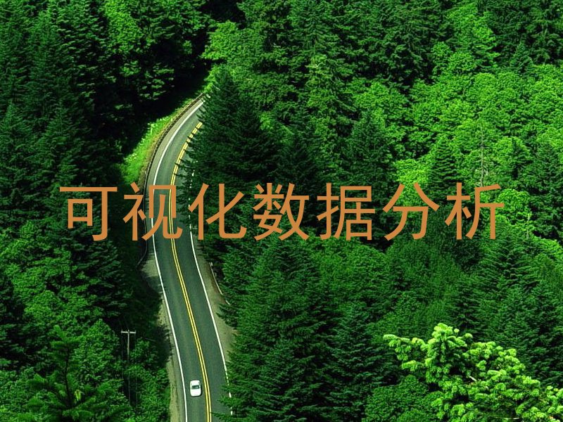 可视化数据分析
