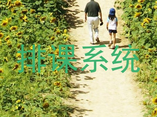 排课系统