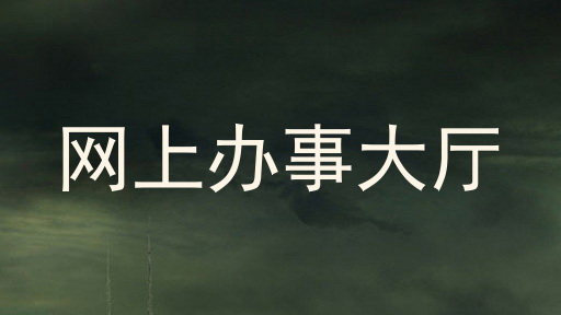 网上办事大厅