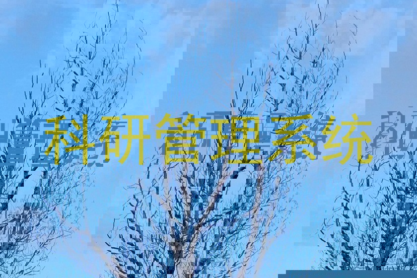 科研管理系统