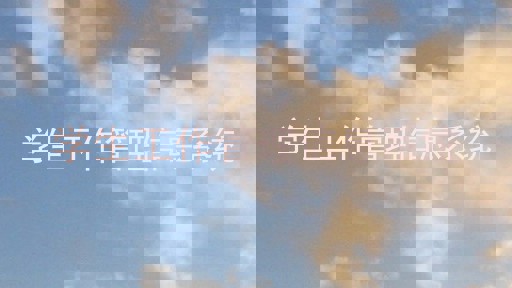 学生工作管理信息系统