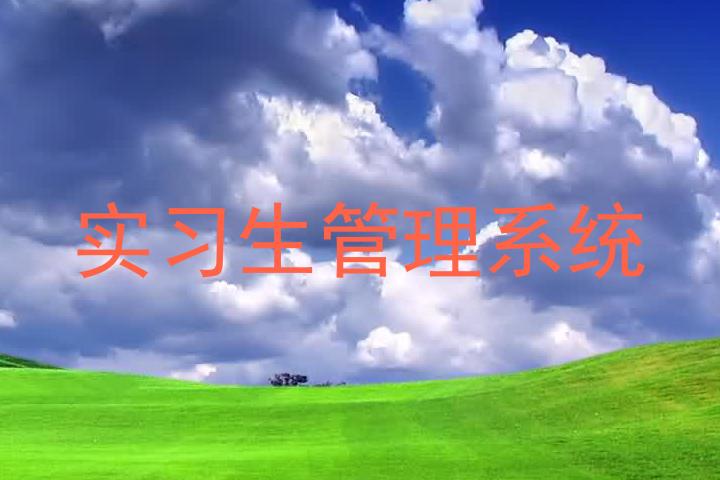 實(shí)習(xí)生管理系統(tǒng)