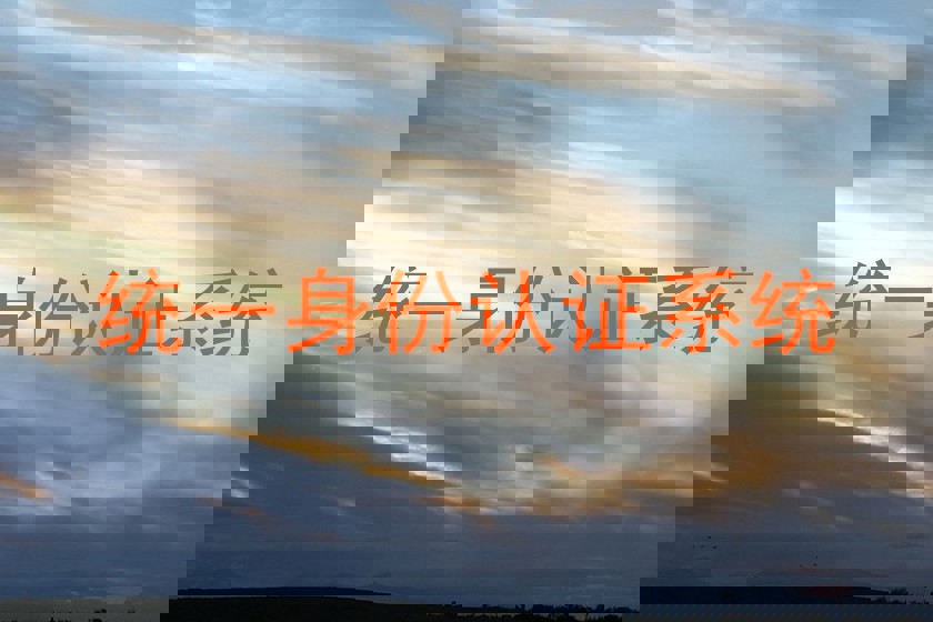 统一身份认证系统