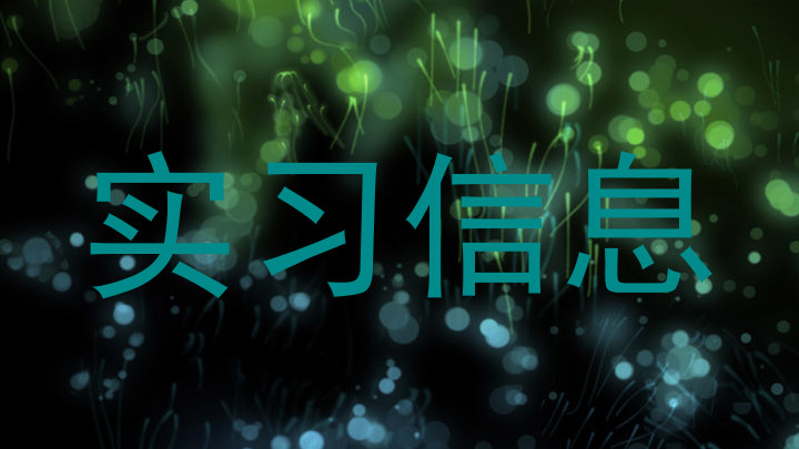 实习信息