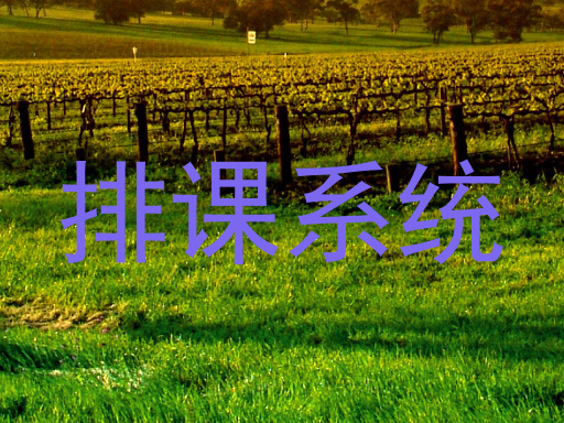 排课系统