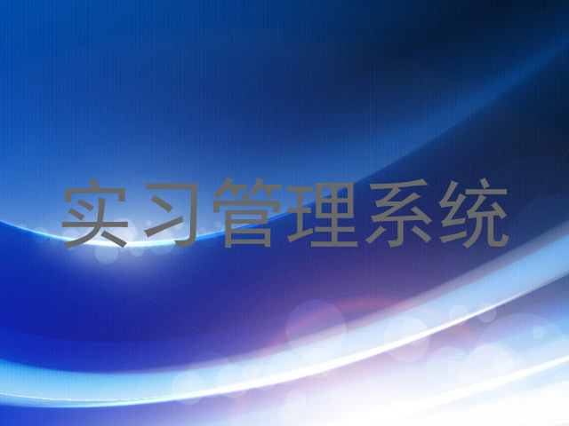 实习管理系统