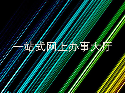 一站式网上办事大厅