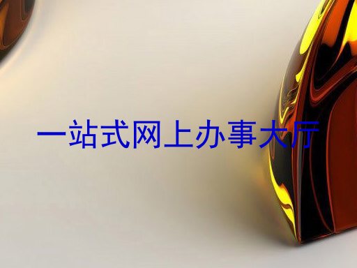 一站式网上办事大厅