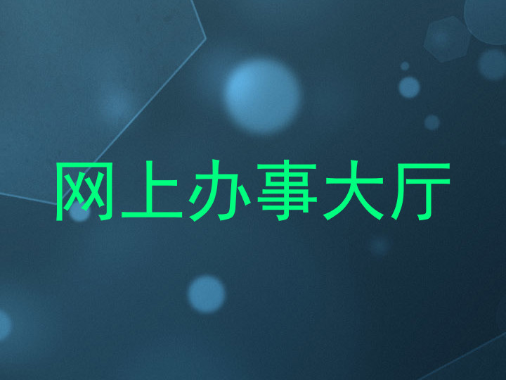 网上办事大厅