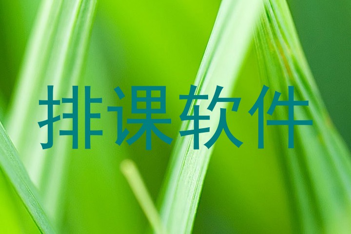 排课软件