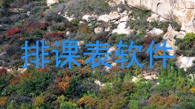 排课表软件