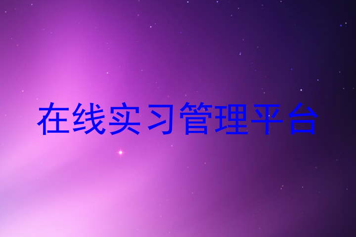 在线实习管理平台