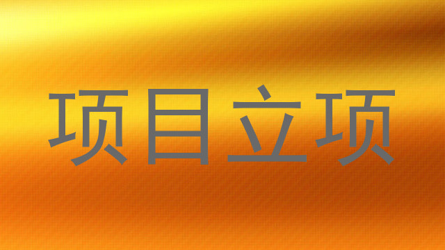 项目立项