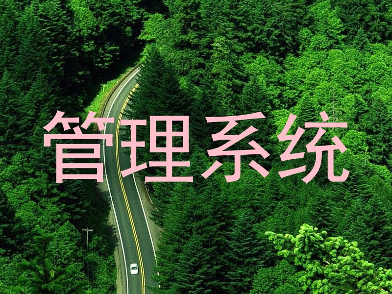 管理系统