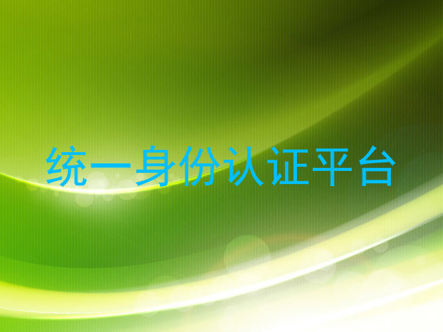 统一身份认证平台