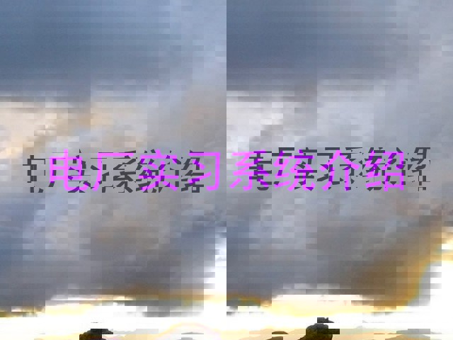 电厂实习系统介绍