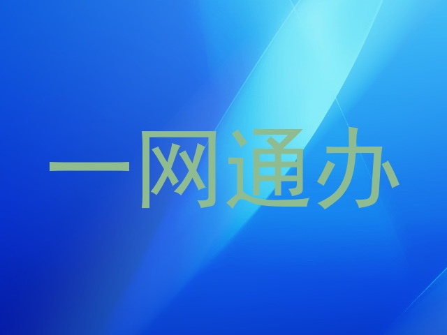 一网通办