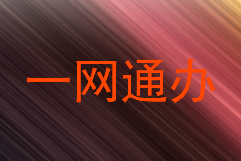 一网通办