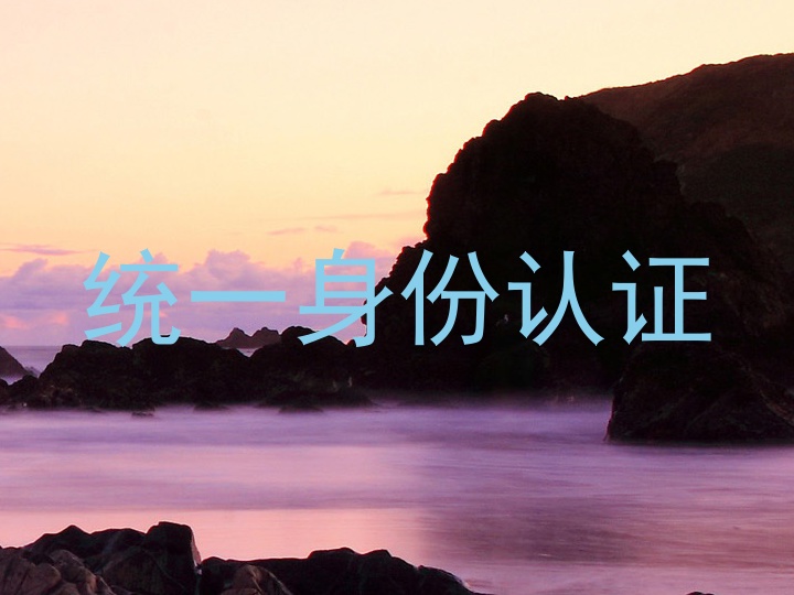 统一身份认证