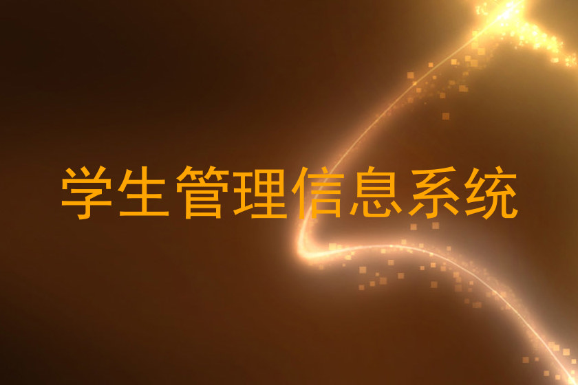 学生管理信息系统