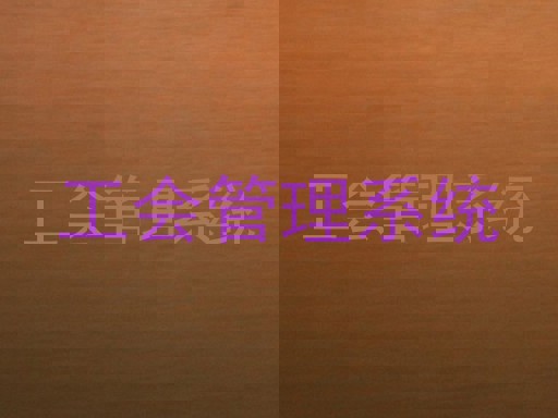 工会管理系统