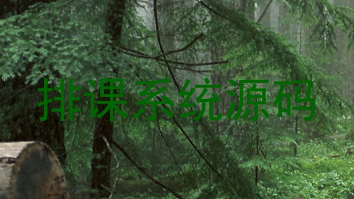 排课系统源码
