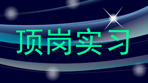 顶岗实习